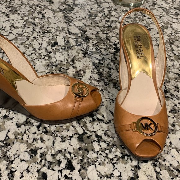 Michael Kors Leather Platforms - Picture 2 of 2